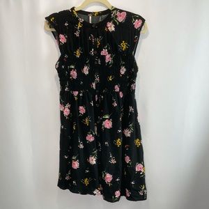 Free People Spring Flowers Floral Mini Dress